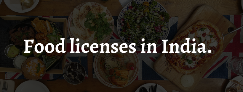 food licenses in india